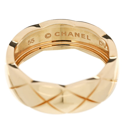 Chanel 18K Yellow Gold Small Coco Crush Ring