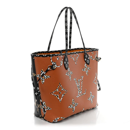 Louis Vuitton Monogram Giant Jungle Neverfull MM Black
