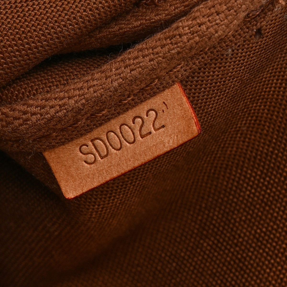 Louis Vuitton Monogram Canvas Pochette Accessories Bag Brown