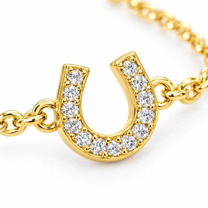 Fortuna 18K Gold Plated 925 Sterling Silver Cubic Zirconia Bracelet
