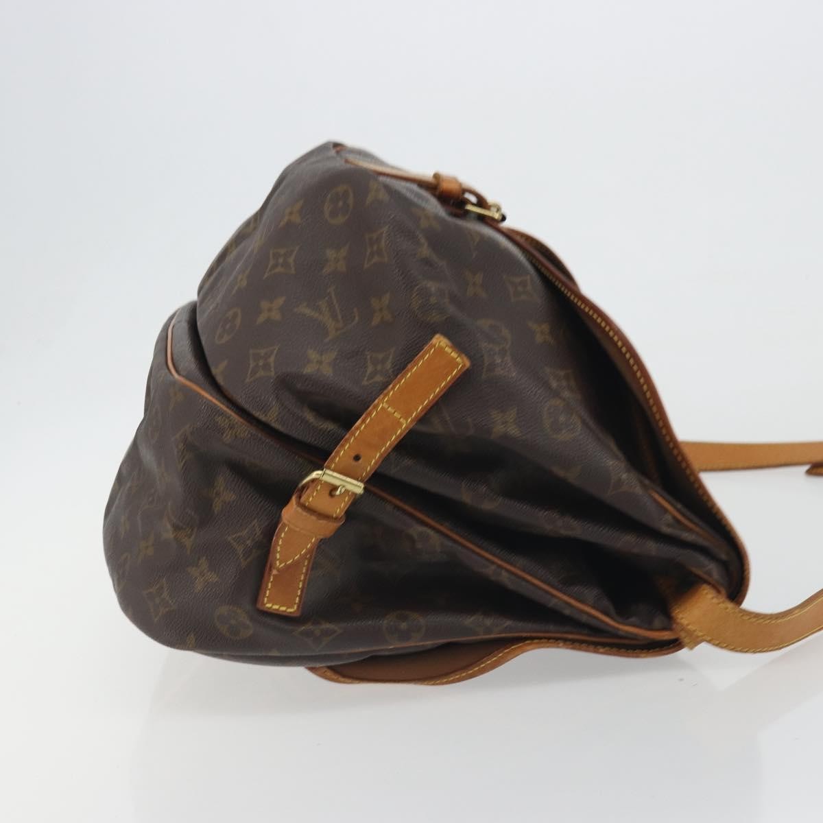 Saumur Handbag Monogram Canvas 35