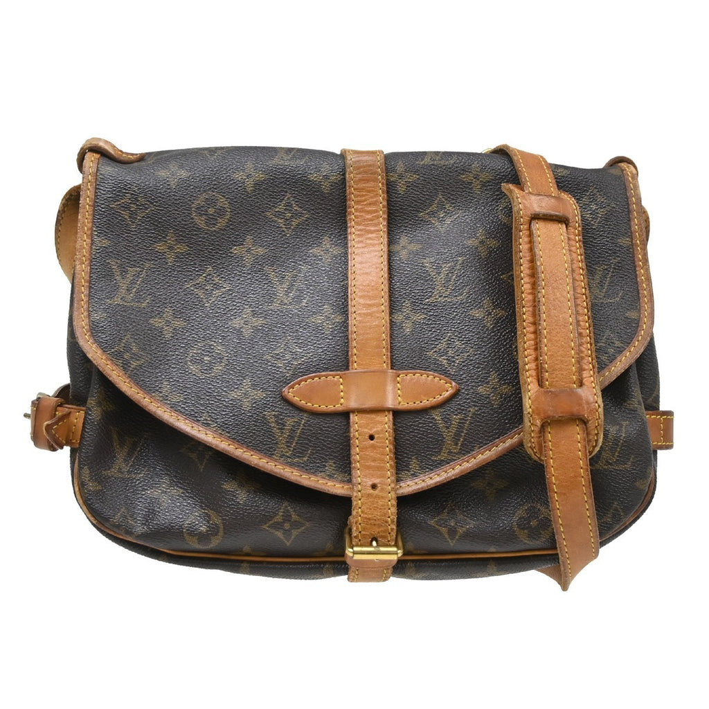 Saumur Handbag Monogram Canvas 30
