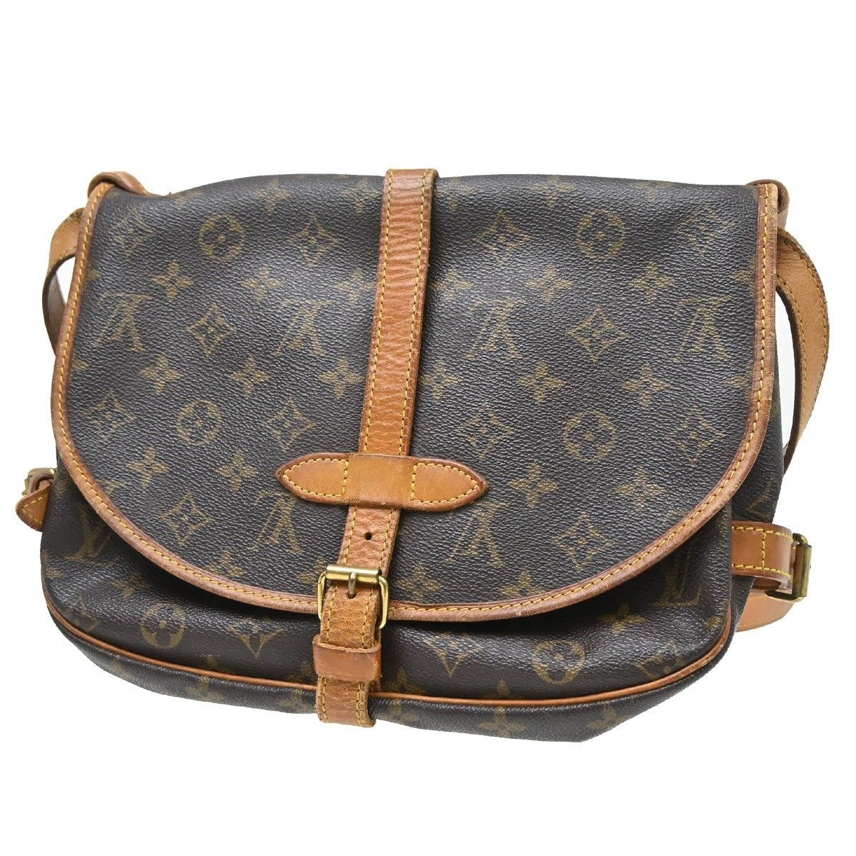 Saumur Handbag Monogram Canvas 30