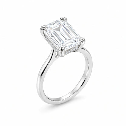 Genevieve 18K Gold Plated 925 Sterling Silver Cubic Zirconia Ring