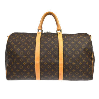 Keepall Bandouliere Bag Monogram Canvas 50