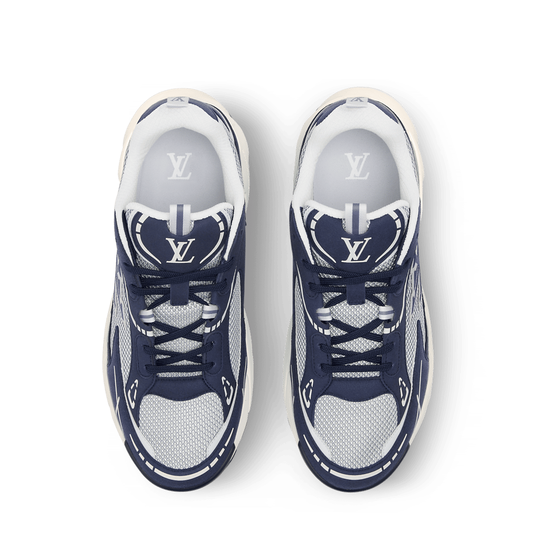 LV Tatic Runner Sneaker Blue