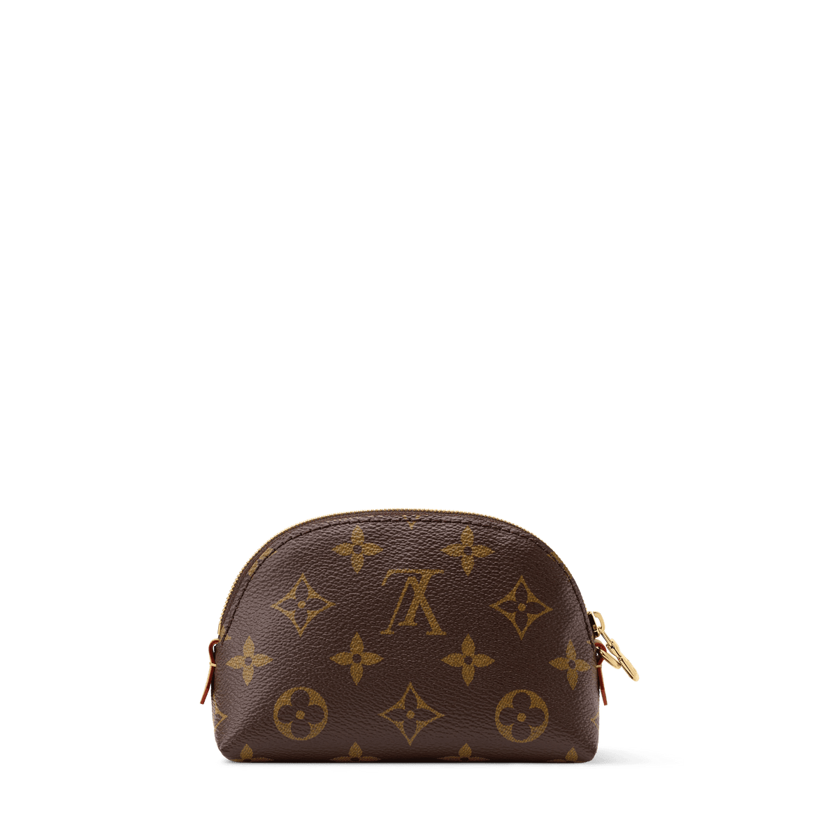 Women's Cosmetic Purse Monogram Coated Canvas Pouch M25653