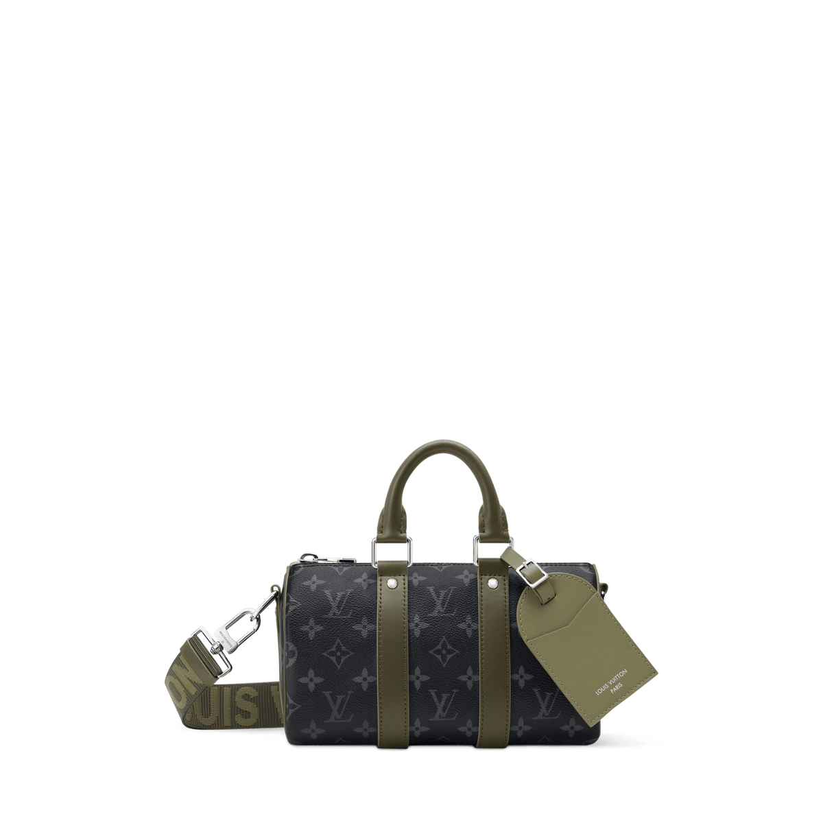 Men's Keepall 25 Bandoulière Bag Monogram Eclipse Khaki