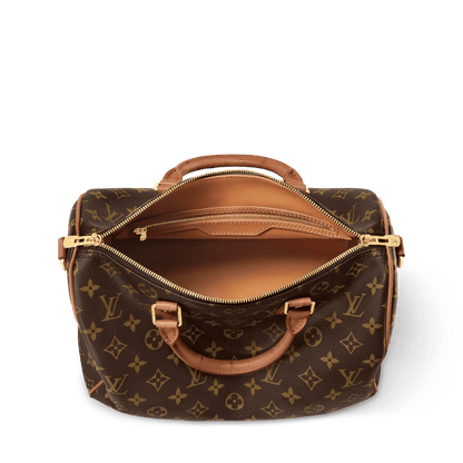 Women's Speedy Soft 30 Boho Monogram Coated Canvas Handbag N87212