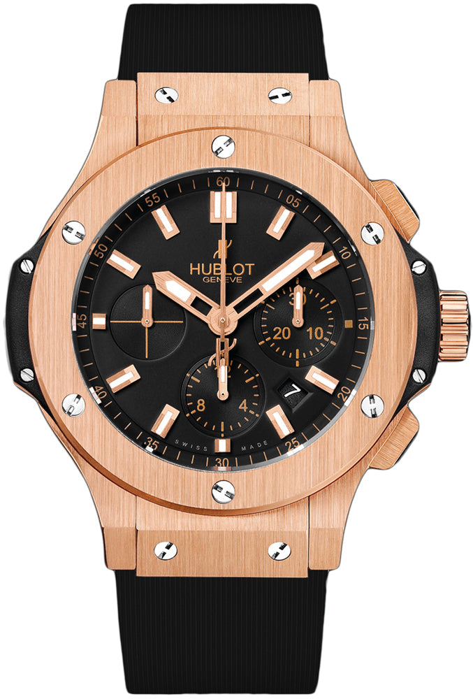 HB Big Bang, Gold Chronograph, 18k Rose Gold, 44 mm, Ref# 301.RX.1180.RX