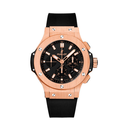 HB Big Bang, Gold Chronograph, 18k Rose Gold, 44 mm, Ref# 301.RX.1180.RX