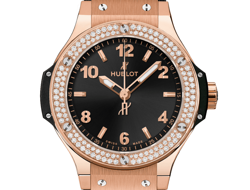 HB Big Bang Gold Diamonds, 38mm, Ref# 361.PX.1280.RX.1104