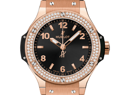 HB Big Bang Gold Diamonds, 38mm, Ref# 361.PX.1280.RX.1104
