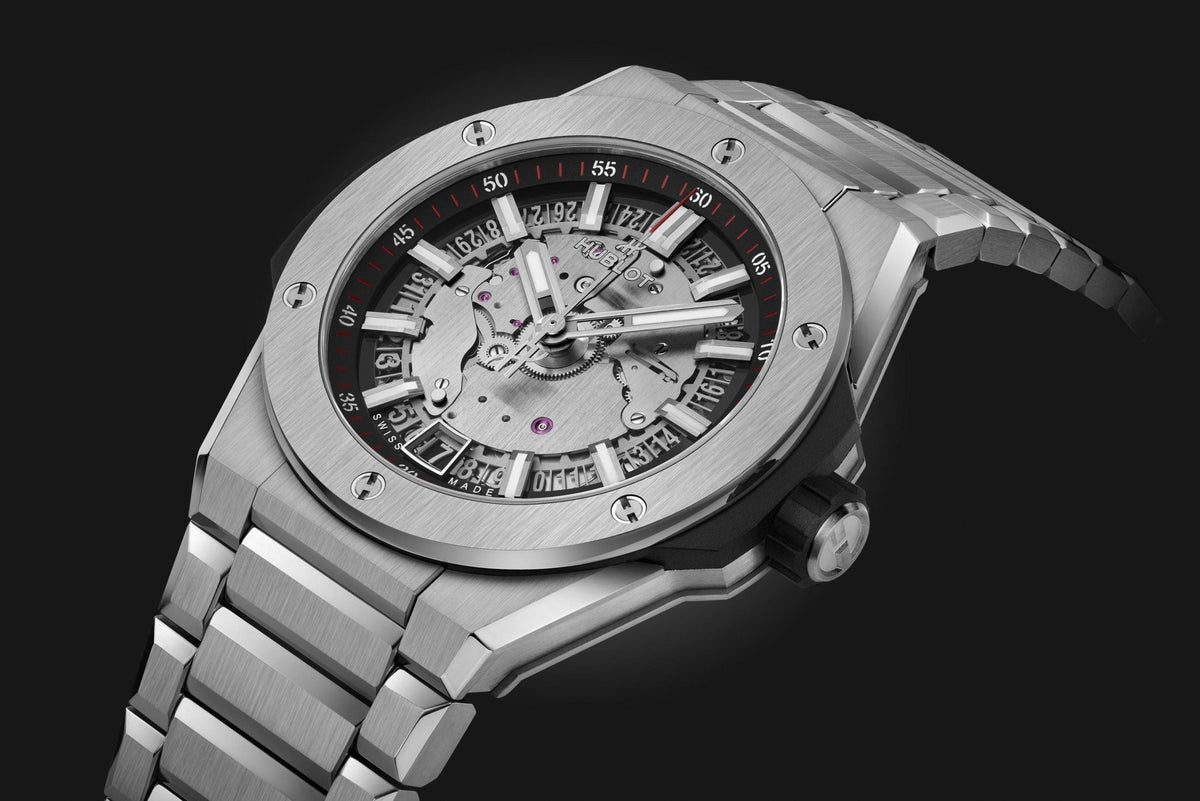 HB Big Bang Integrated Time Only Titanium Ref# 456.NX.0170.NX