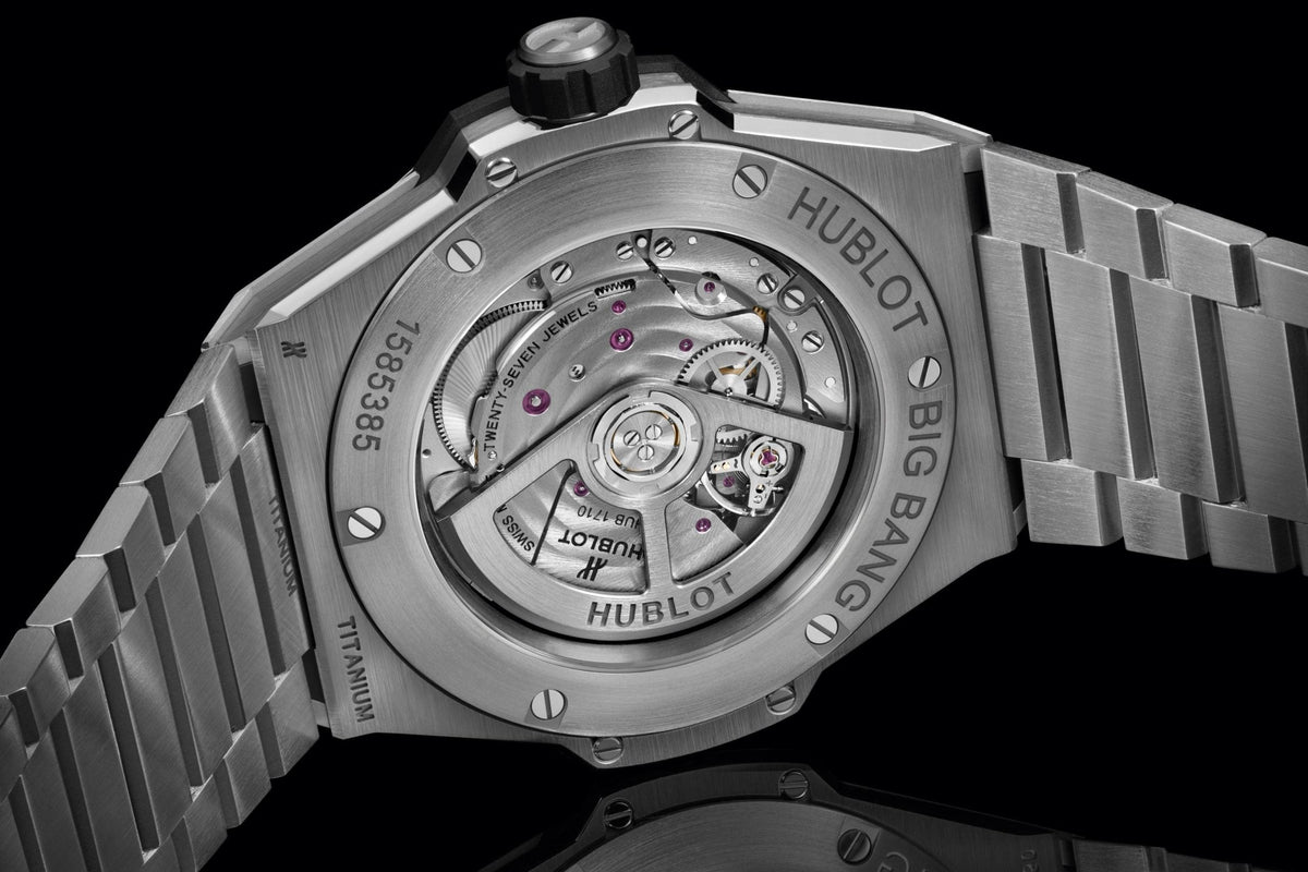 HB Big Bang Integrated Time Only Titanium Ref# 456.NX.0170.NX