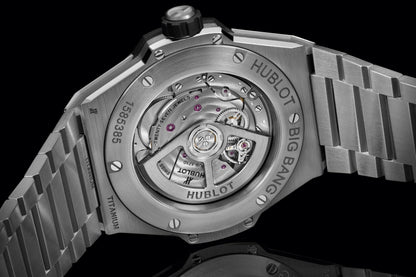 HB Big Bang Integrated Time Only Titanium Ref# 456.NX.0170.NX