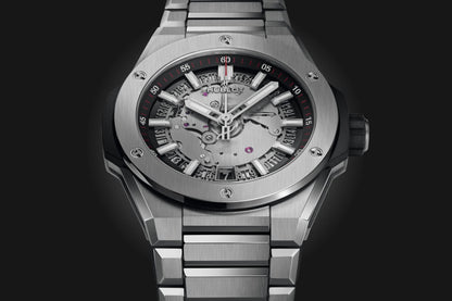 HB Big Bang Integrated Time Only Titanium Ref# 456.NX.0170.NX