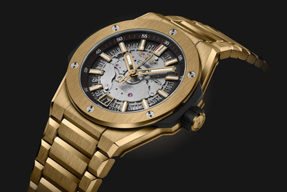 HB Big Bang INTEGRATED TIME ONLY YELLOW GOLD Ref# 456.VX.0130.VX