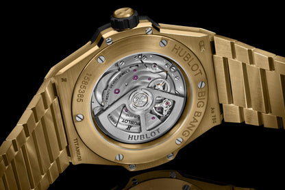 HB Big Bang INTEGRATED TIME ONLY YELLOW GOLD Ref# 456.VX.0130.VX