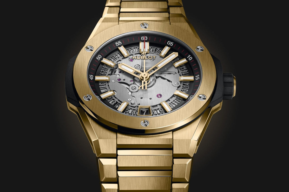 HB Big Bang INTEGRATED TIME ONLY YELLOW GOLD Ref# 456.VX.0130.VX