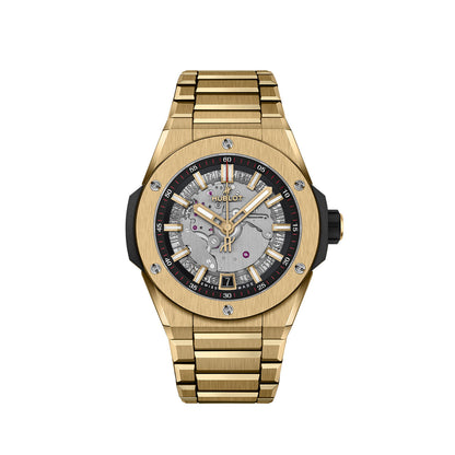 HB Big Bang INTEGRATED TIME ONLY YELLOW GOLD Ref# 456.VX.0130.VX