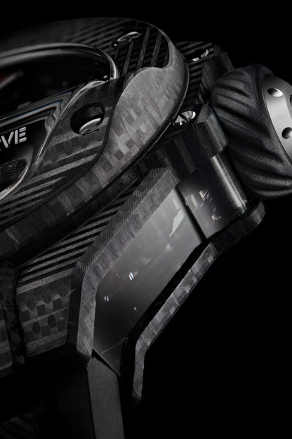 HB Big Bang MP-11 POWER RESERVE 14 DAYS 3D CARBON Ref# 911.QD.0123.RX