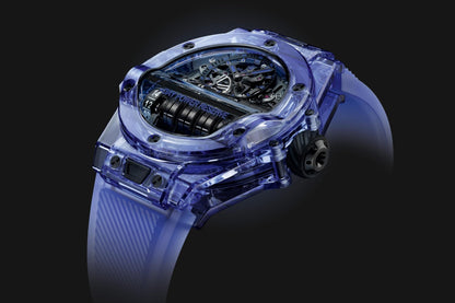 HB Big Bang MP-11 POWER RESERVE 14 DAYS BLUE SAPPHIRE Ref# 911.JL.0119.RX