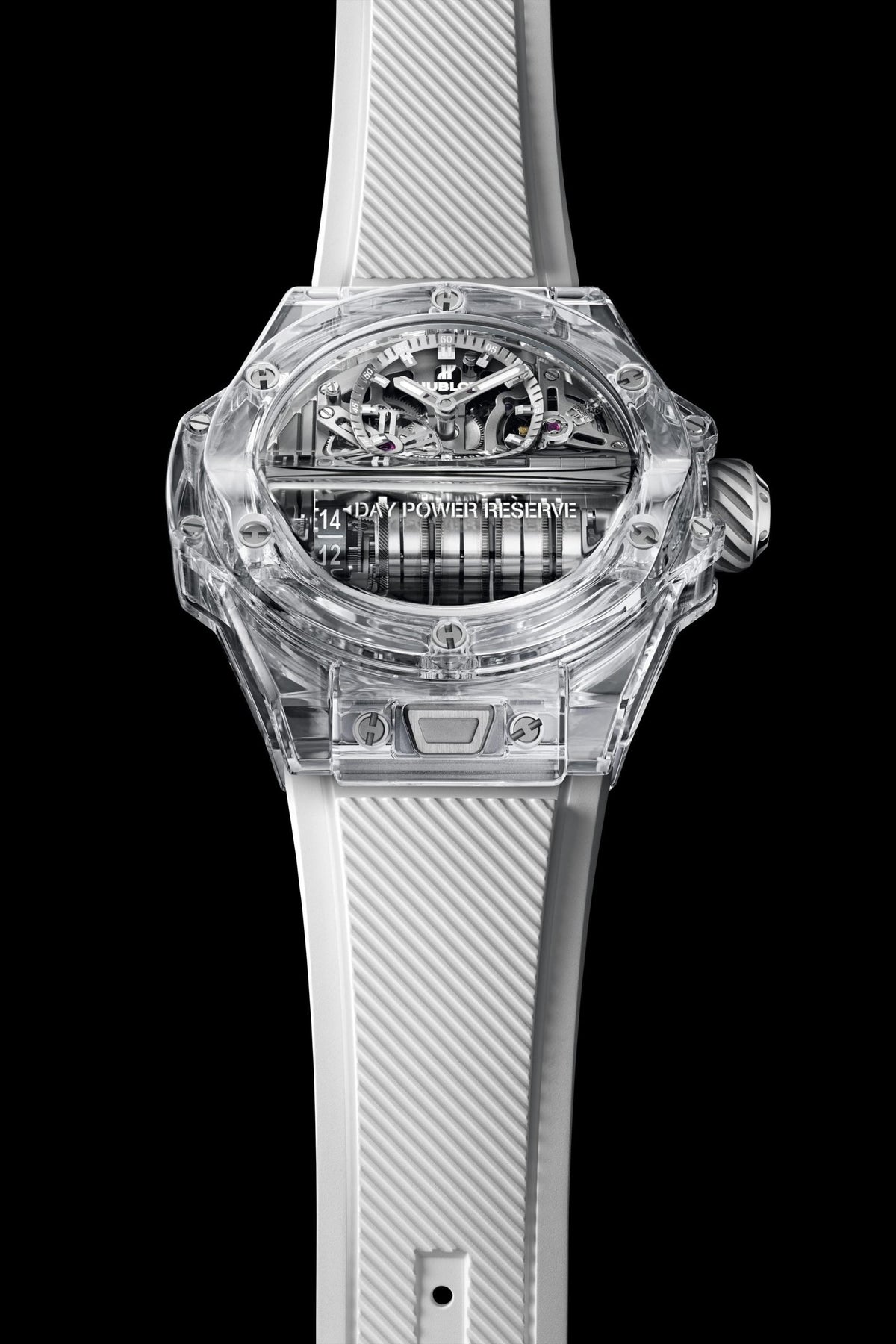 HB Big Bang MP-11 POWER RESERVE 14 DAYS SAPPHIRE Ref# 911.JX.0102.RW
