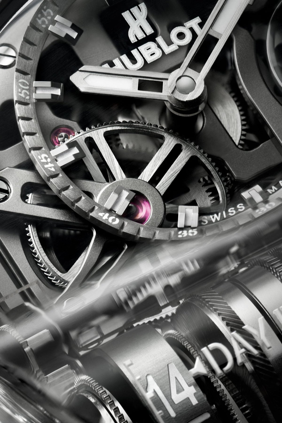 HB Big Bang MP-11 POWER RESERVE 14 DAYS SAPPHIRE Ref# 911.JX.0102.RW