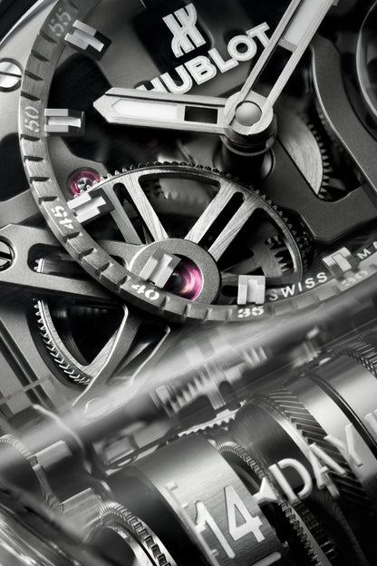 HB Big Bang MP-11 POWER RESERVE 14 DAYS SAPPHIRE Ref# 911.JX.0102.RW