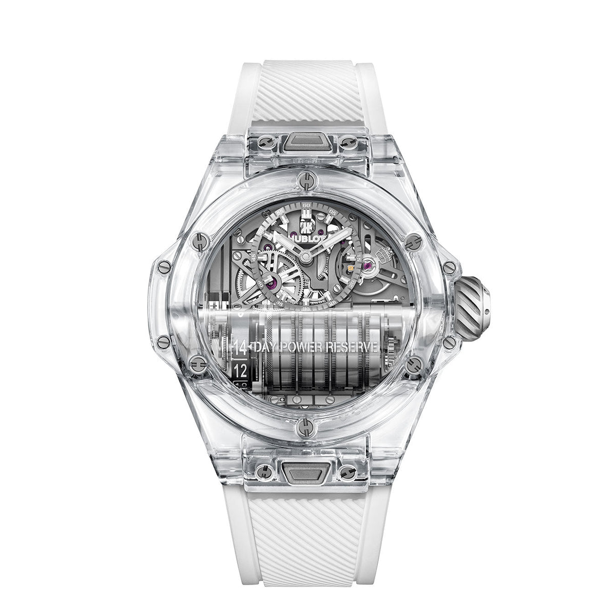 HB Big Bang MP-11 POWER RESERVE 14 DAYS SAPPHIRE Ref# 911.JX.0102.RW