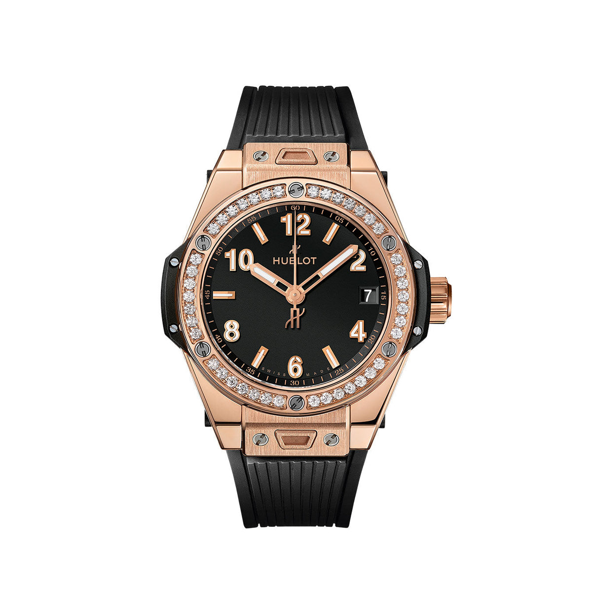 HB Big Bang ONE CLICK KING GOLD DIAMONDS Ref# 465.OX.1180.RX.1204