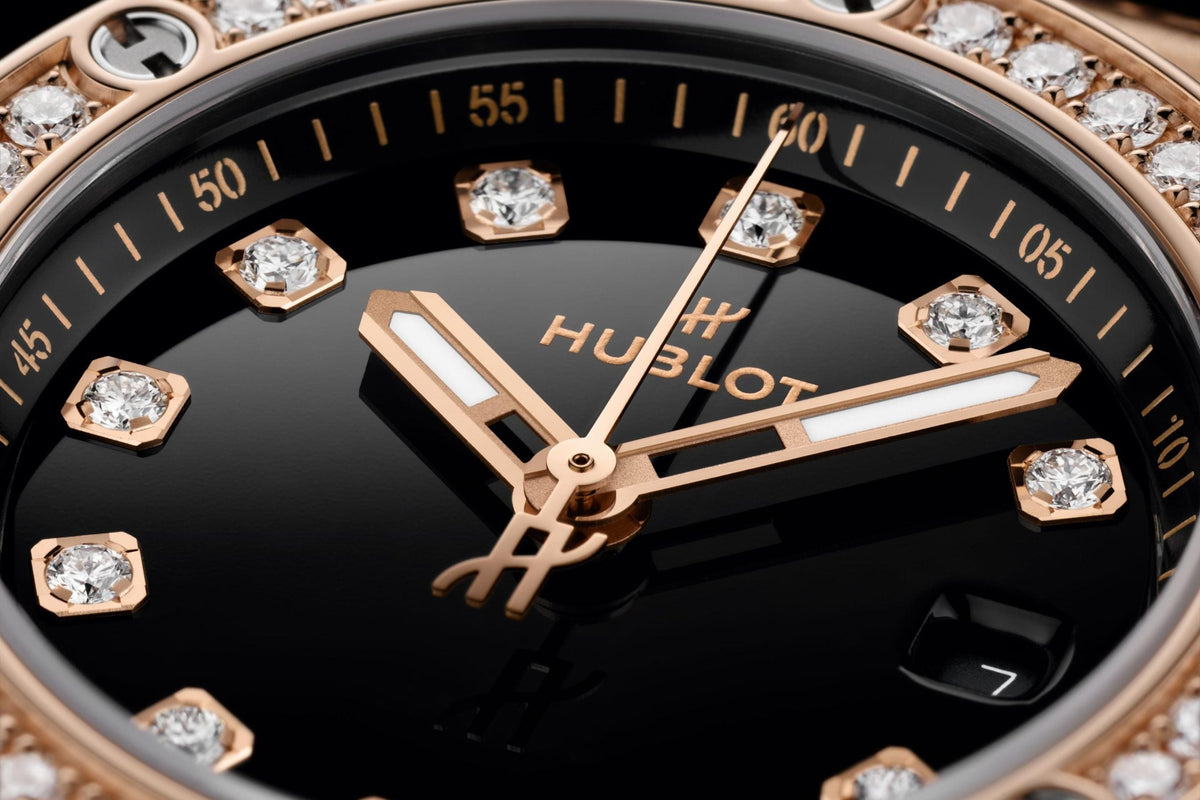 HB Big Bang ONE CLICK KING GOLD DIAMONDS Ref# 485.OX.1280.RX.1204