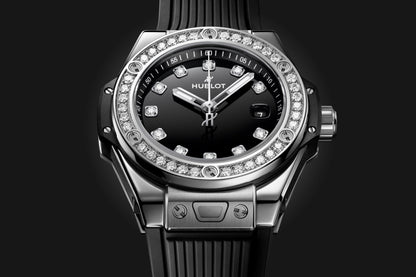 HB Big Bang ONE CLICK STEEL DIAMONDS Ref# 485.SX.1270.RX.1204