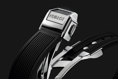 HB Big Bang ONE CLICK STEEL FULL PAVÉ Ref# 485.SX.9000.RX.1604