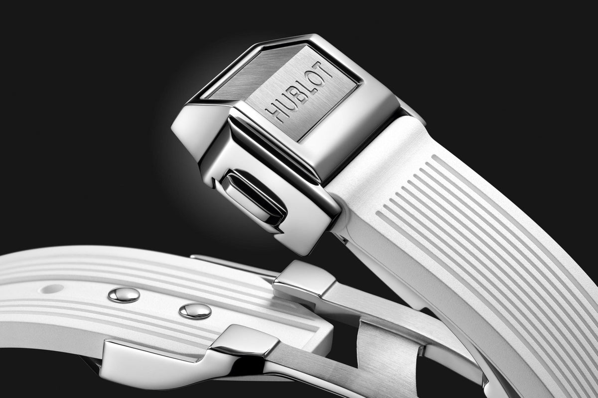 HB Big Bang ONE CLICK STEEL WHITE DIAMONDS Ref# 485.SE.2210.RW\\.1204