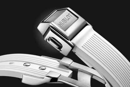 HB Big Bang ONE CLICK STEEL WHITE DIAMONDS Ref# 485.SE.2210.RW\\.1204