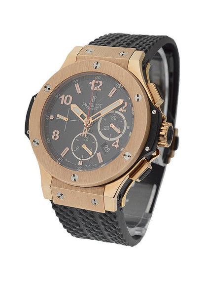 HB Big Bang, Original Gold Chronograph, 18k Rose Gold, 44 mm, Ref# 301.PX.130.RX
