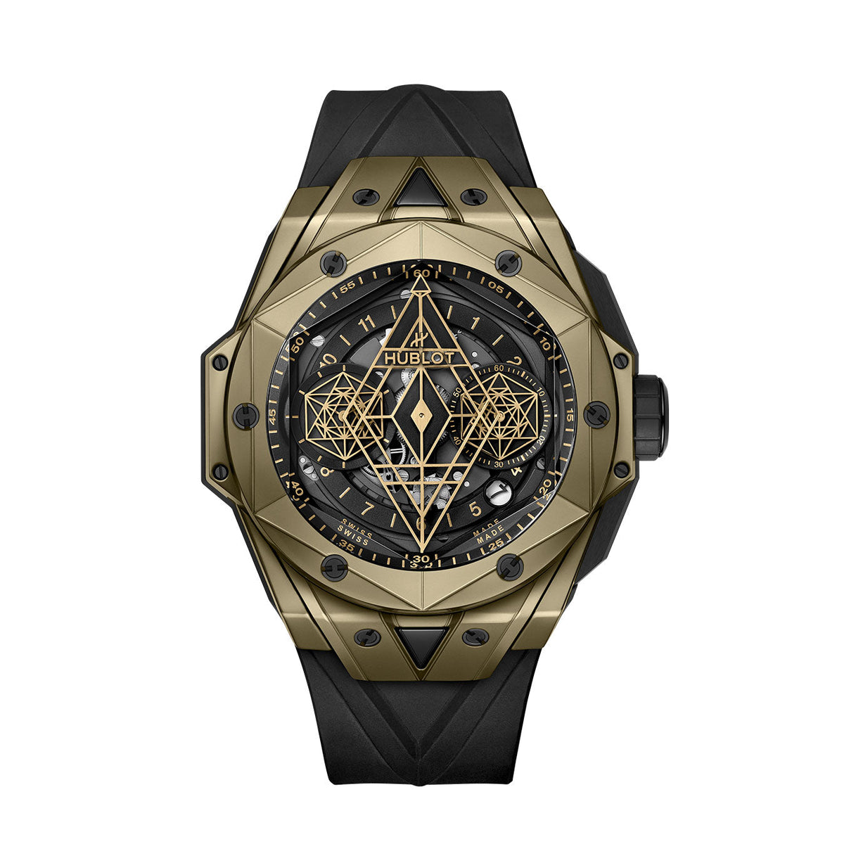 HB Big Bang SANG BLEU II MAGIC GOLD Ref# 418.MX.1103.RX.MXM22