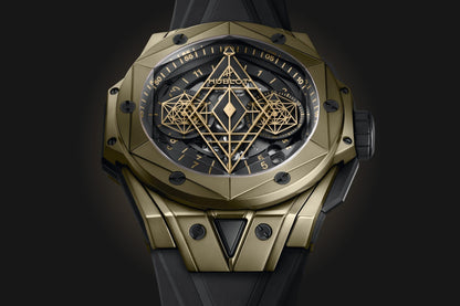 HB Big Bang SANG BLEU II MAGIC GOLD Ref# 418.MX.1103.RX.MXM22