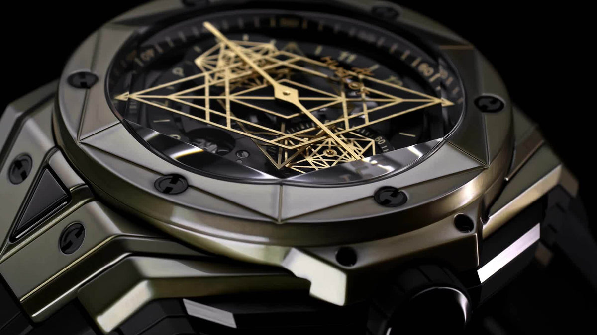 HB Big Bang SANG BLEU II MAGIC GOLD Ref# 418.MX.1103.RX.MXM22