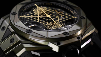 HB Big Bang SANG BLEU II MAGIC GOLD Ref# 418.MX.1103.RX.MXM22