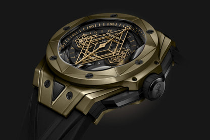 HB Big Bang SANG BLEU II MAGIC GOLD Ref# 418.MX.1103.RX.MXM22