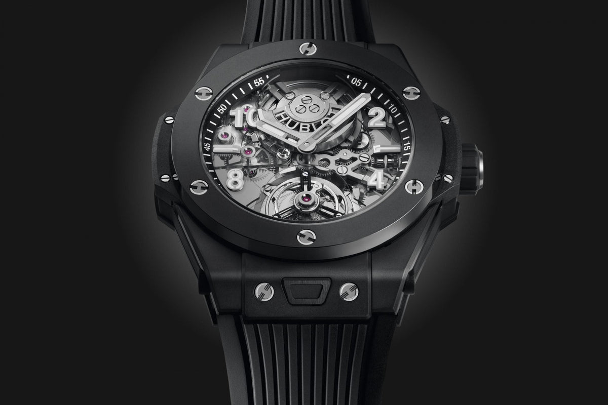 HB Big Bang TOURBILLON AUTOMATIC BLACK MAGIC Ref# 419.CI.0170.RX