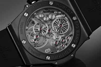HB Big Bang TOURBILLON AUTOMATIC BLACK MAGIC Ref# 419.CI.0170.RX