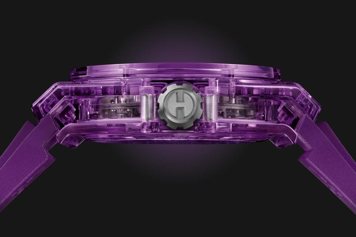 HB Big Bang TOURBILLON AUTOMATIC PURPLE SAPPHIRE Ref# 429.JM.0120.RT