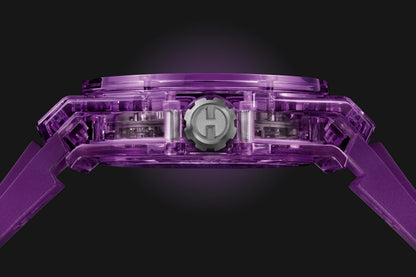 HB Big Bang TOURBILLON AUTOMATIC PURPLE SAPPHIRE Ref# 429.JM.0120.RT