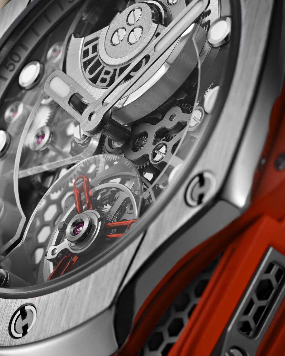 HB Big Bang TOURBILLON SAMUEL ROSS Ref# 428.NX.0100.RX.SRA22
