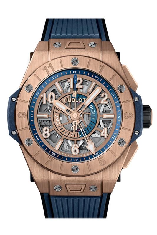 HB Big Bang, Unico GMT King Gold, 45mm, Ref# 471.OX.7128.RX