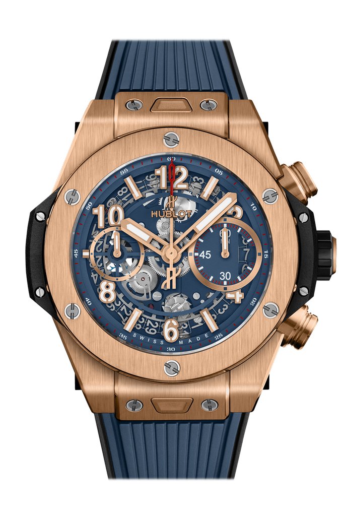 HB Big Bang, Unico King Gold Blue, 42mm, Ref# 441.OX.5189.RX
